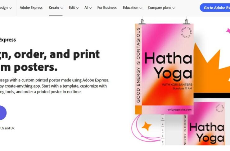 Green Poster Printing